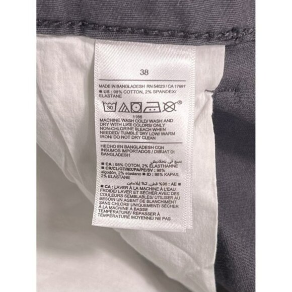 Old Navy Shorts Mens 38 Gray Cargo Lived in Straight Flex QTY 2 - Picture 10 of 12